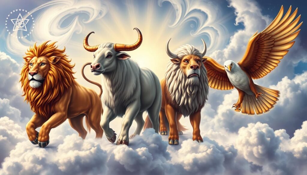 4 living creatures 4 living creatures