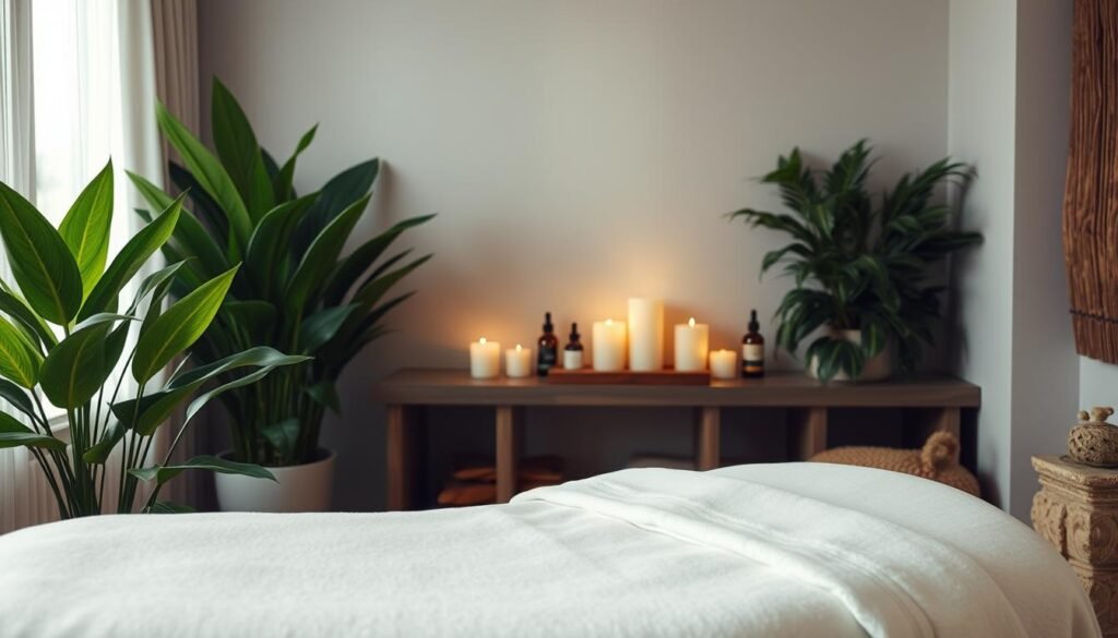 Aromatherapy massage