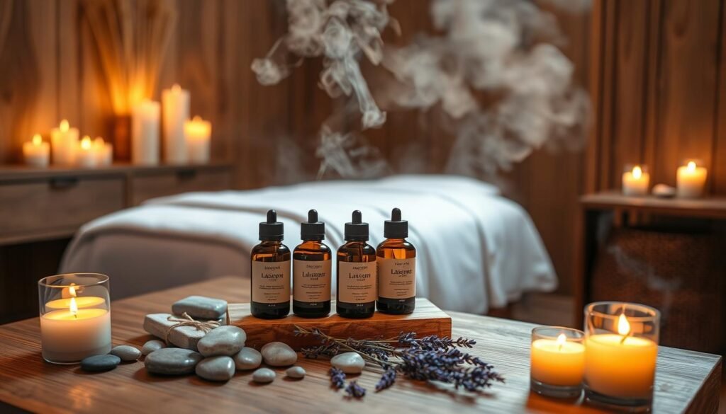 Aromatherapy spa treatment