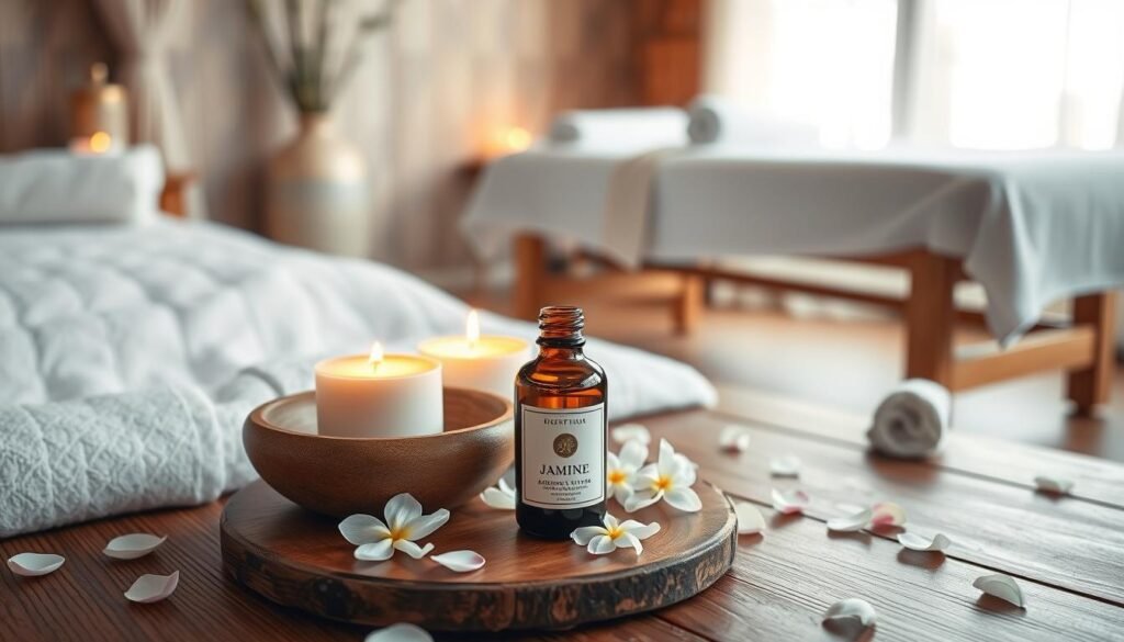 Jasmine Essential Oil in Massage Therapy