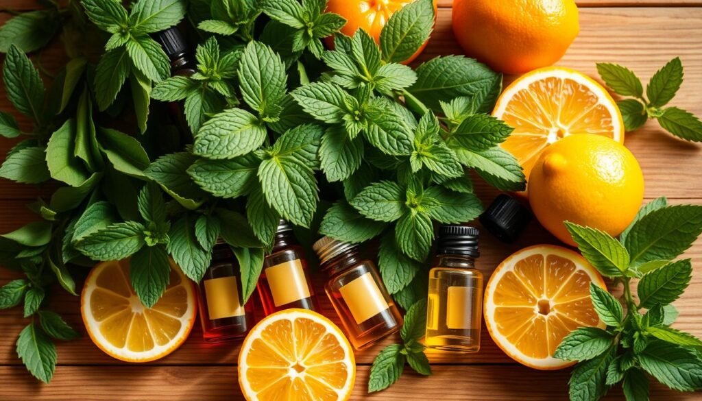 Peppermint and Citrus Oils