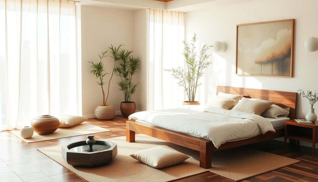 bedroom zen decor