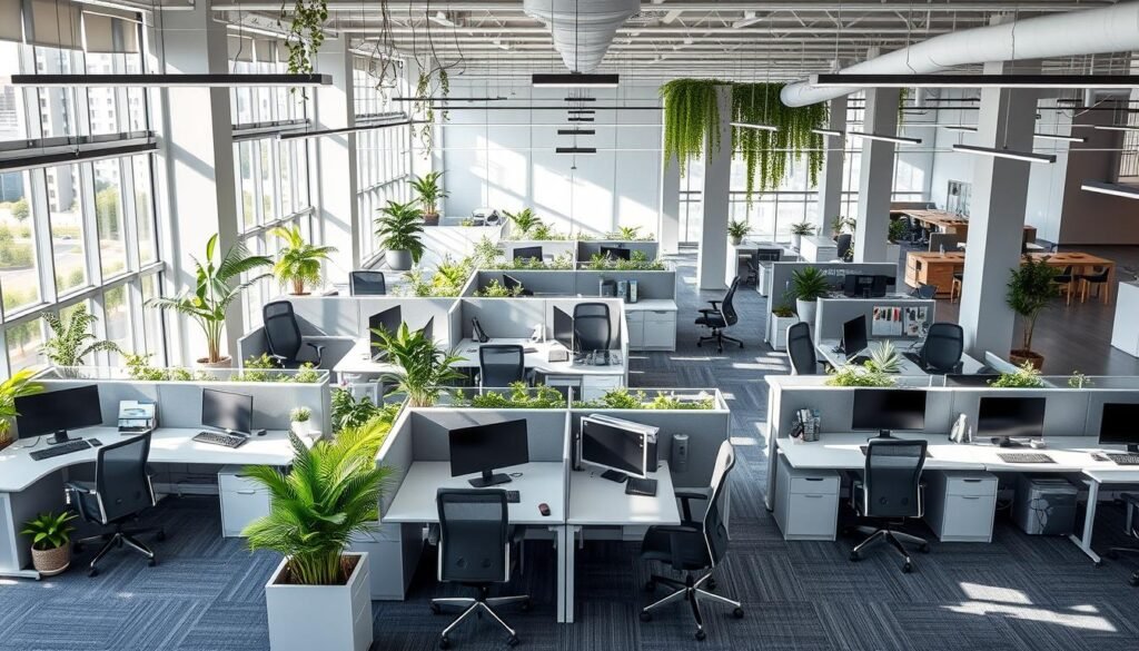 cubicle arrangement