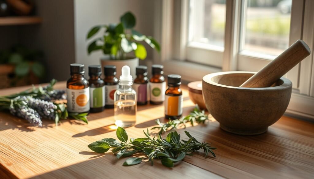 essential oil blending