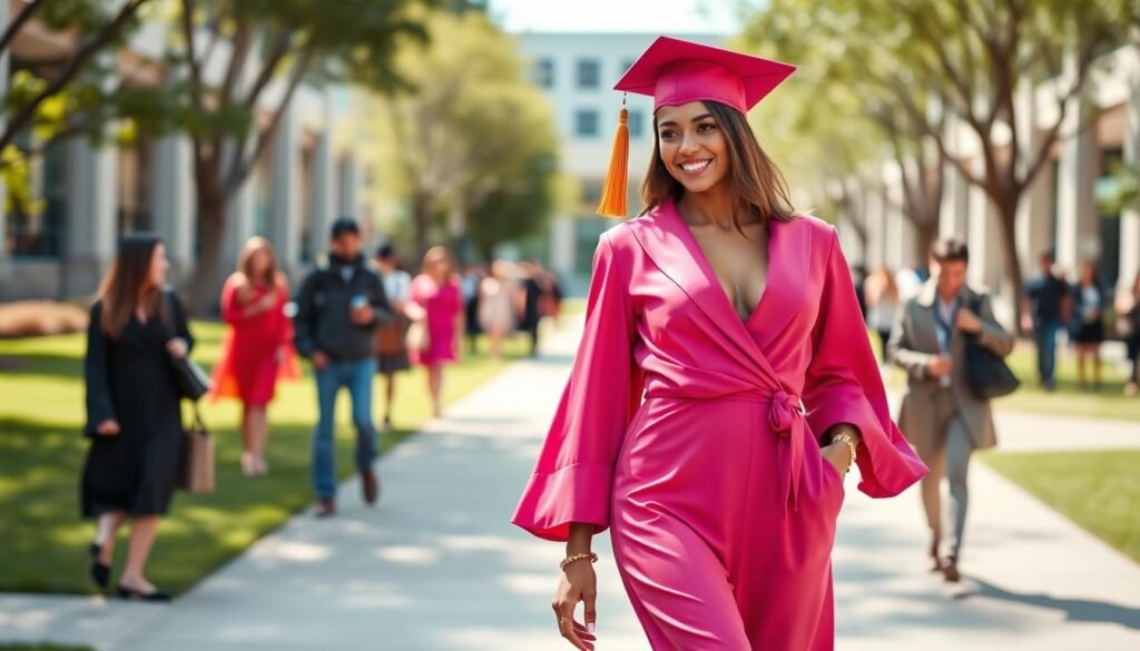 graduation outfit ideas university jumpsuit