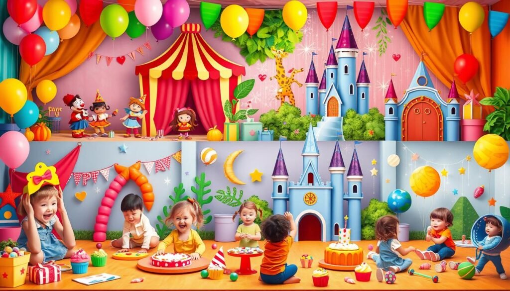 kids party themes
