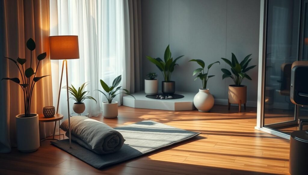 meditation space in office