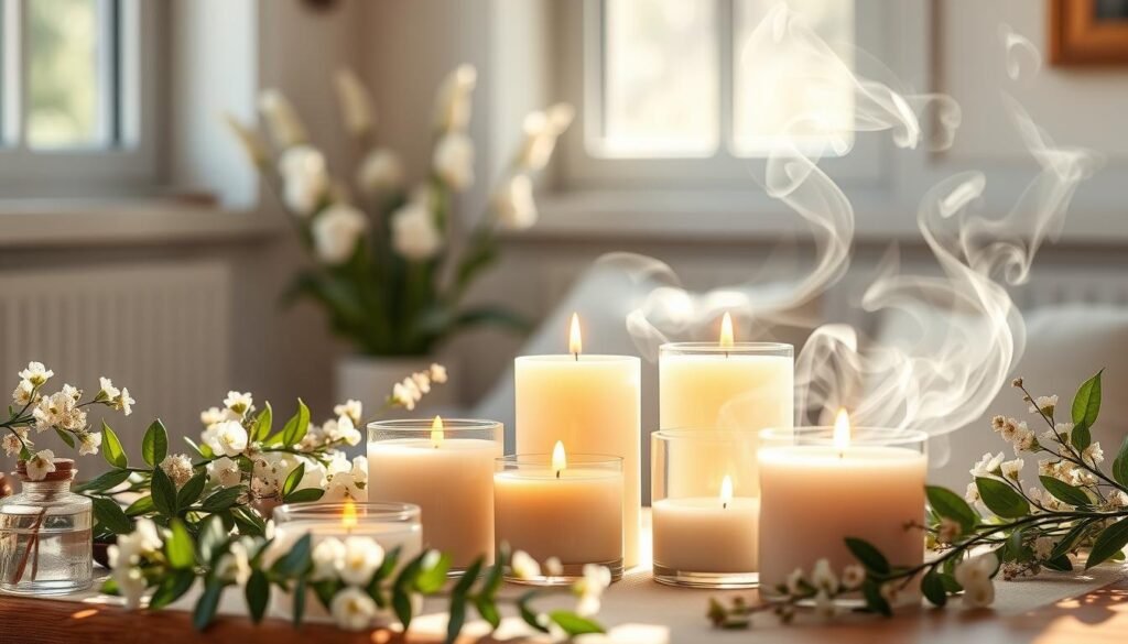 morning aromatherapy candles