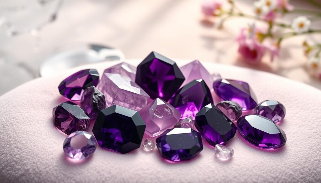 purple gemstone properties