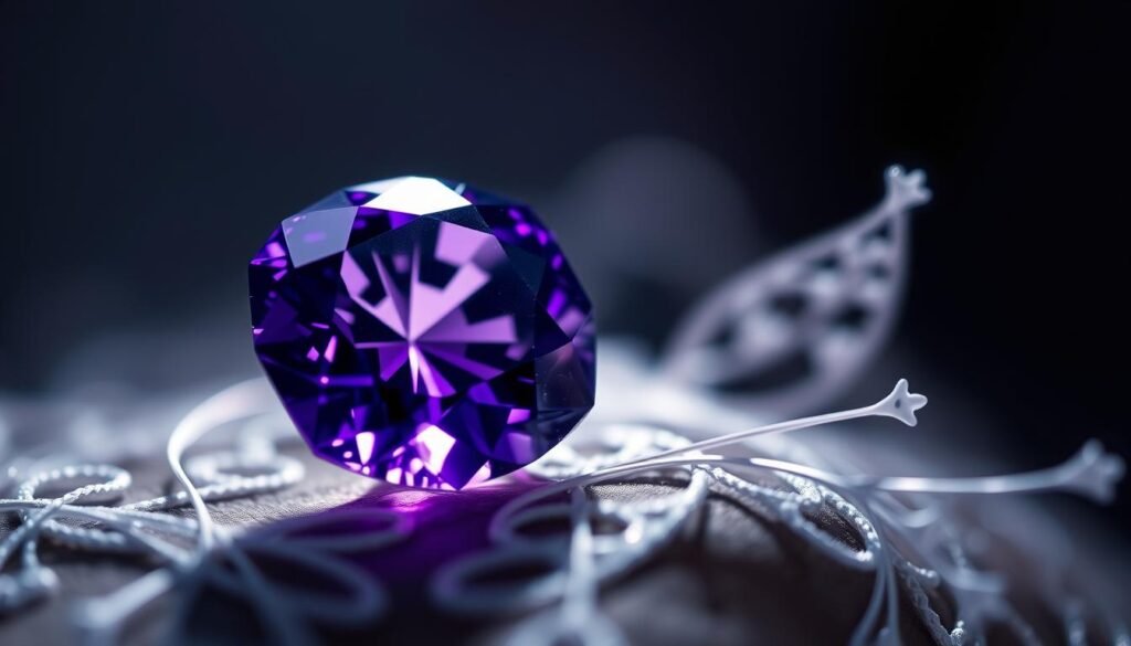 purple sapphire