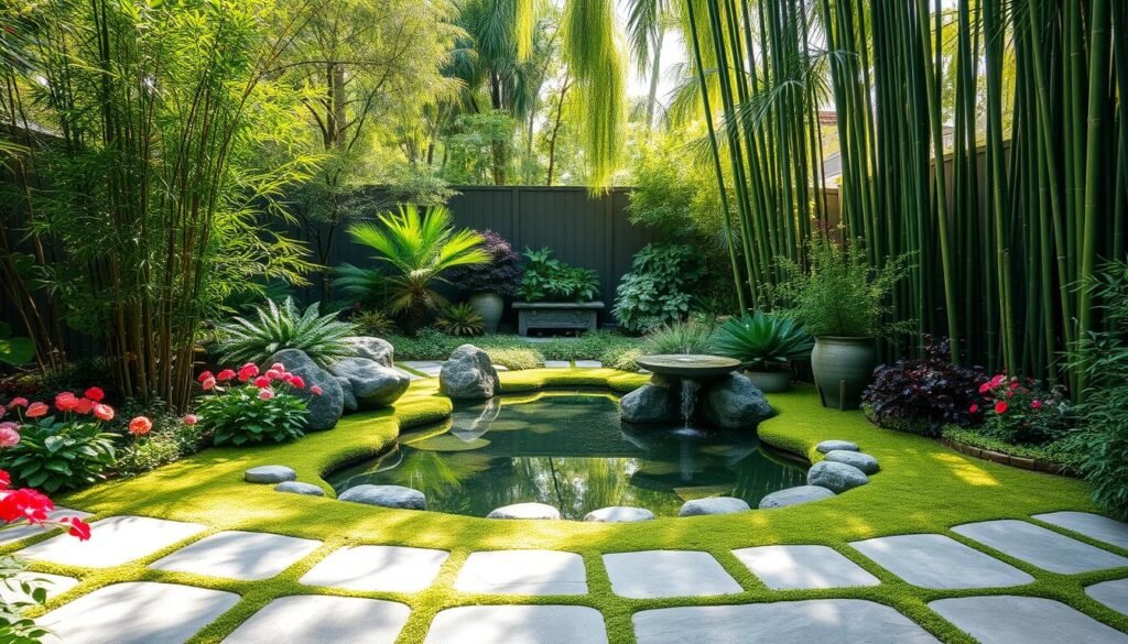 therapeutic garden environment