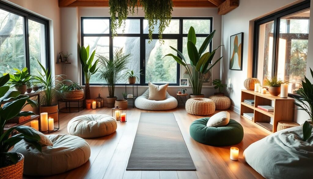 yoga room inspiration